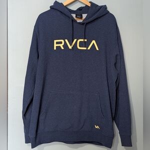 RVCA Men's XL Navy Pullover Hoodie
